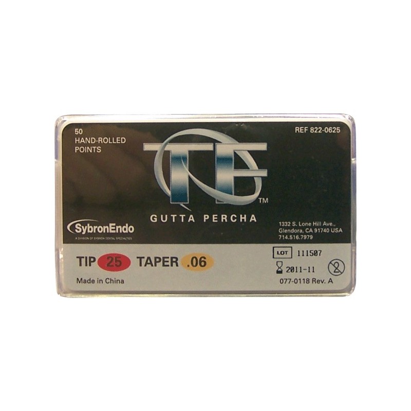 GUTAPERCHA TF KERR ENDO 06/25 50 ud