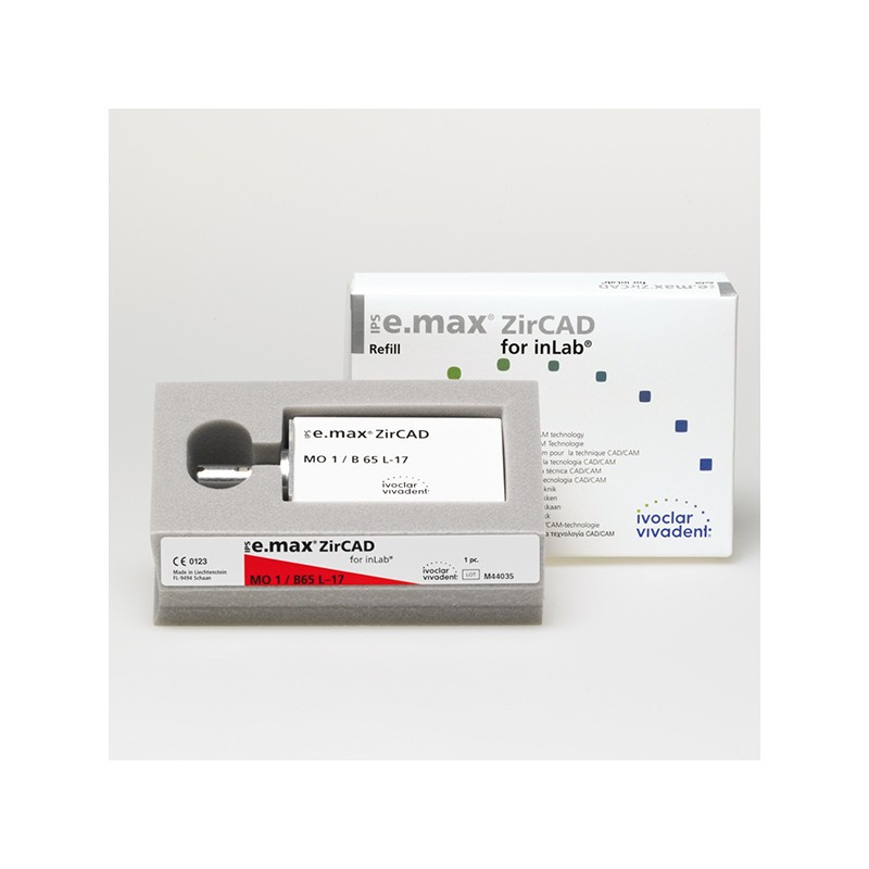 IPS e.MAX ZIRCAD INLAB MO 0 B65/3uds.