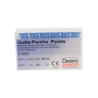 PUNTAS GUTAPERCHA MAILLEFER 45-80 surt 120 ud