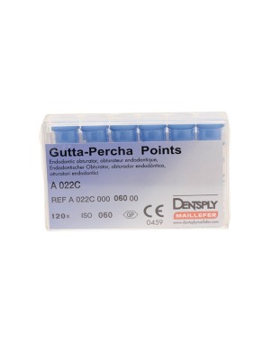 PUNTAS GUTAPERCHA MAILLEFER 45-80 surt 120 ud