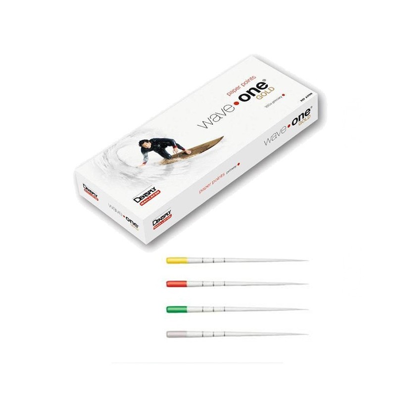WAVEONE GOLD punta de papel medianas 180 ud