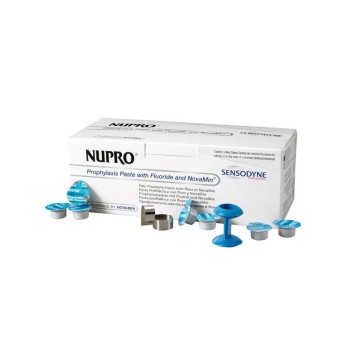 NUPRO copas grueso s/fluor naranja 200 ud (400 g)