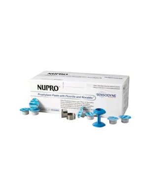 NUPRO copas grueso s/fluor naranja 200 ud (400 g)