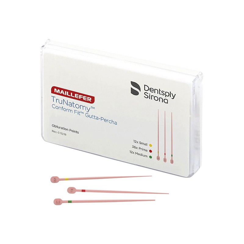 TRUNATOMY CONFORM FIT punta gutapercha prime 60 ud