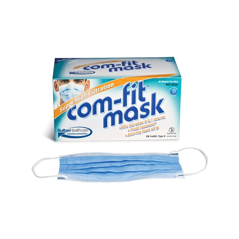 COM-FIT HIGH FILTRATION s/pantalla c/gomas 40 ud