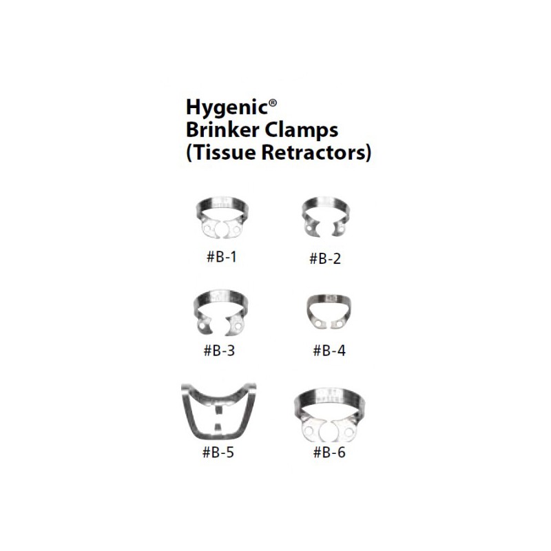 CLAMP BRINKER HYGENIC B3 molar superior derecho