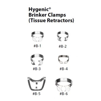 CLAMP BRINKER HYGENIC B5 premolar e incisivo