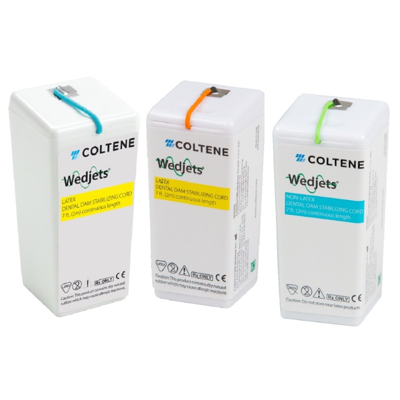 WEDJETS HYGENIC cordon s/latex fino verde 2,1 m