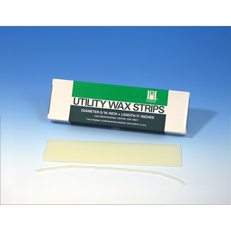 CERA HYGENIC pegajosa en tiras Ø 4,8 mm x 279mm blanca 44 ud