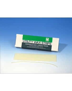 CERA HYGENIC pegajosa en tiras Ø 4,8 mm x 279mm blanca 44 ud