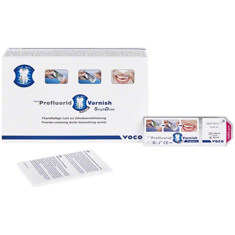 PROFLUORID VARNISH 50X0.40ml. BUBBLE GUM 2238