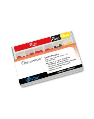 PUNTA GUTAPERCHA RECIPROC VDW R50 28 mm 60 ud
