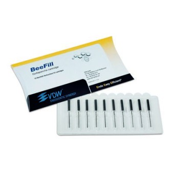 GUTAPERCHA BEEFILL VDW cartuchos 23g/0,6mm 10 ud