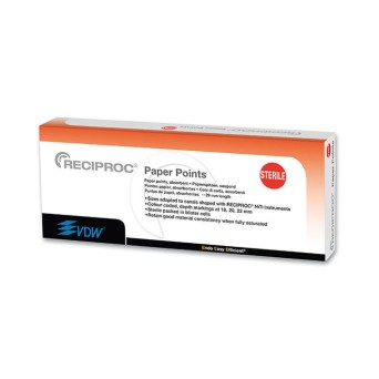 PUNTA PAPEL RECIPROC VDW 29 mm R25 144 ud
