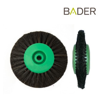 Cepillo 4H Convergente 80mm Cerda Negra Extra fuerte BADER
