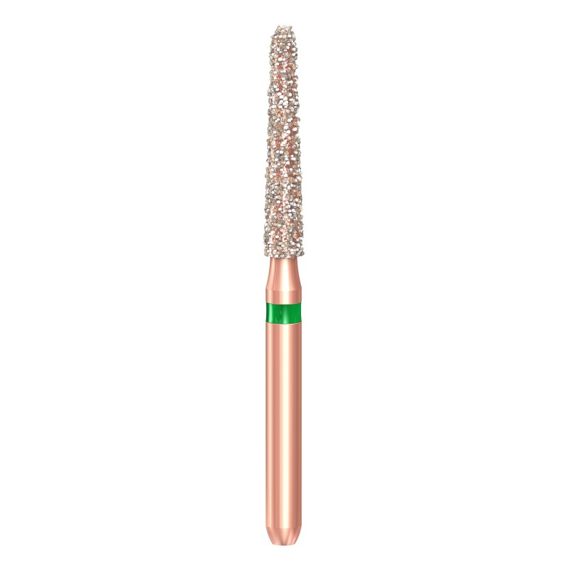 KP6879K.314.021  KOMET FRESA DIAMANTE TORPEDO CONICO TURBINA ø 021  5 ud.