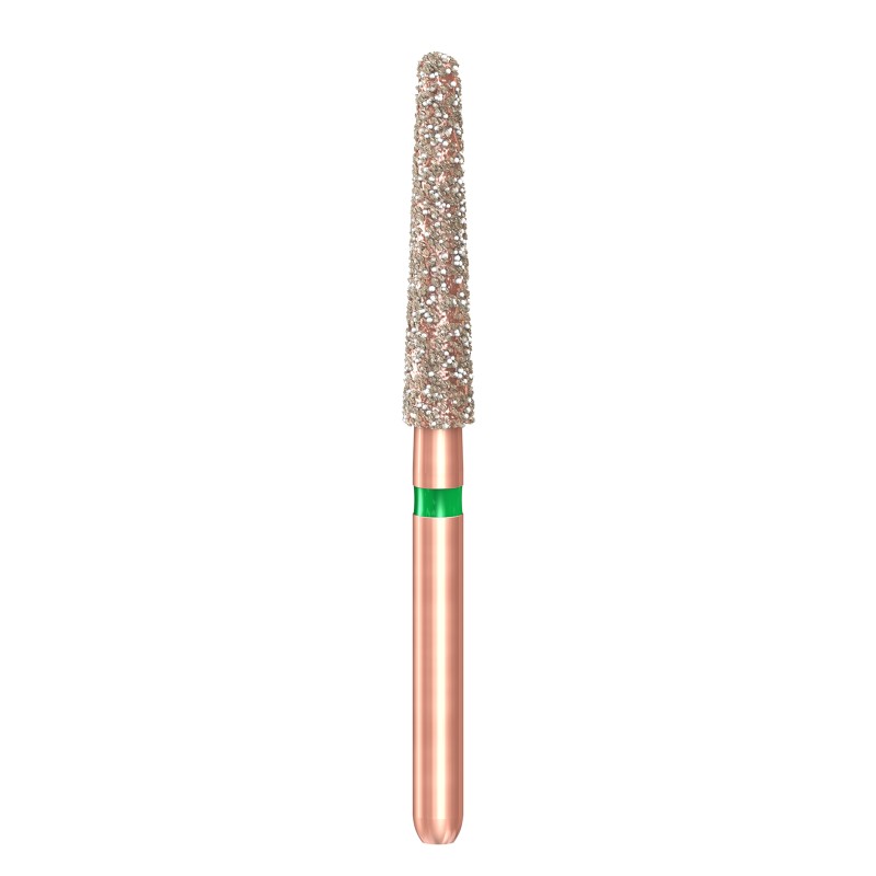 KP6856XL.314.021  KOMET FRESA DIAMANTE CONICA REDONDEADA TURBINA ø 021  5 ud.