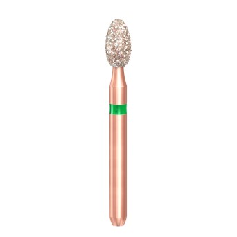 KP6379.314.018  KOMET FRESA DIAMANTE HUEVO TURBINA ø 018  5 ud.