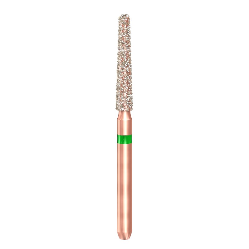 KP6848KR.314.016  KOMET FRESA DIAMANTE CONICA HOMBRO REDONDEADO TURBINA ø 016  5 ud.
