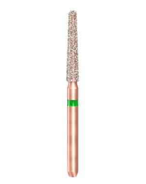 KP6848KR.314.016  KOMET FRESA DIAMANTE CONICA HOMBRO REDONDEADO TURBINA ø 016  5 ud.