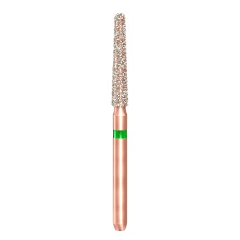 KP6848KR.314.018  KOMET FRESA DIAMANTE CONICA HOMBRO REDONDEADO TURBINA ø 018  5 ud.
