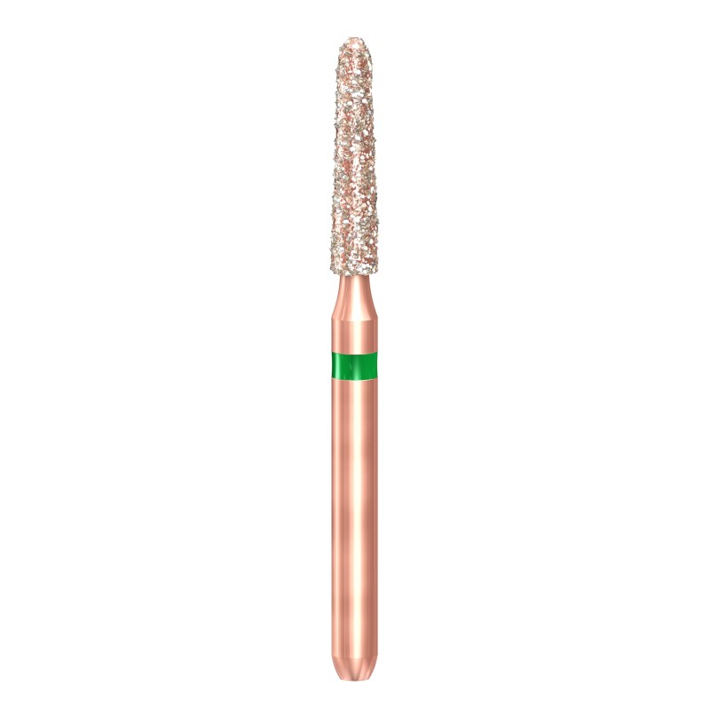 KP6878K.314.012  KOMET FRESA DIAMANTE TORPEDO CONICO TURBINA ø 012  5 ud.