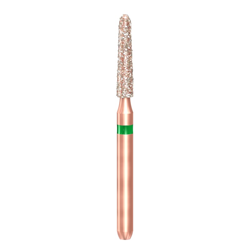 KP6878K.314.021  KOMET FRESA DIAMANTE TORPEDO CONICO TURBINA ø 021  5 ud.