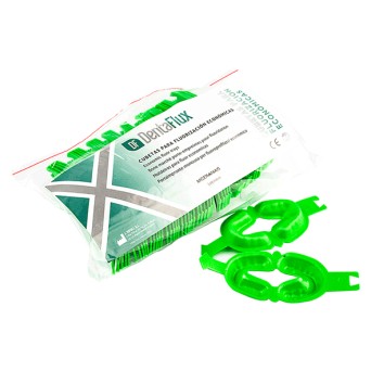 CUBETAS FLUOR DENTAFLUX dobles economicas medias 50 ud