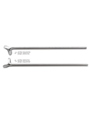 GANCHO J oblicuo 1.0 mm 10 ud
