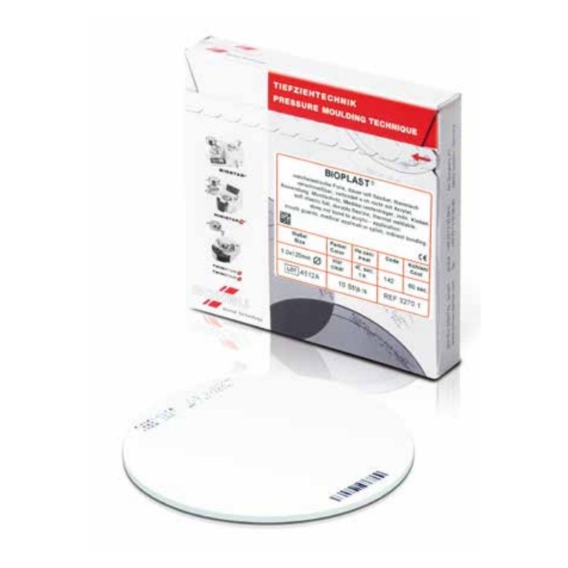 BIOPLAST planchas blandas elasticas  3.0x125 mm 10 ud