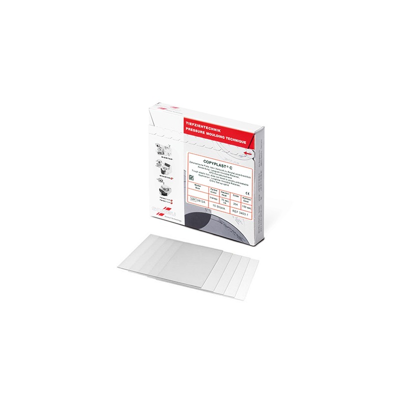 COPYPLAST planchas viscoelasticas 1.5x125 mm cuadradas 10 ud