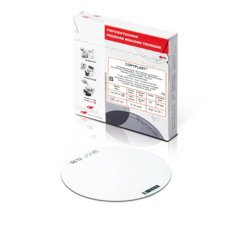 COPYPLAST planchas viscoelasticas  0.5x125 mm rd  100 ud