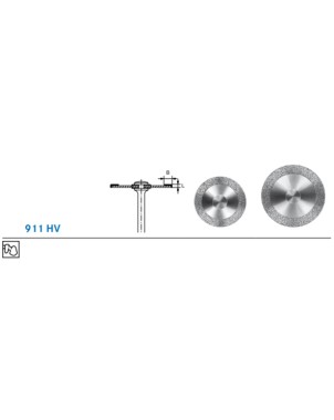 911HV.104.220 KOMET DISCO DIAMANTE REVESTIMIENTO CARA SUP PIEZA DE MANO ø 220 - 1uds