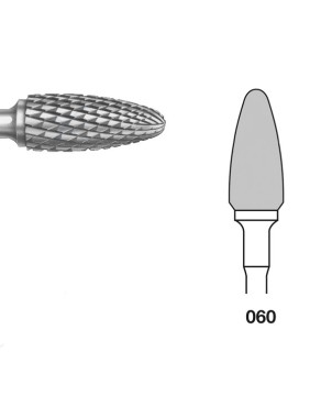 H251E.104.060 KOMET FRESA C. TUNGSTENO BELLOTA PIEZA DE MANO ø 060 - 1uds