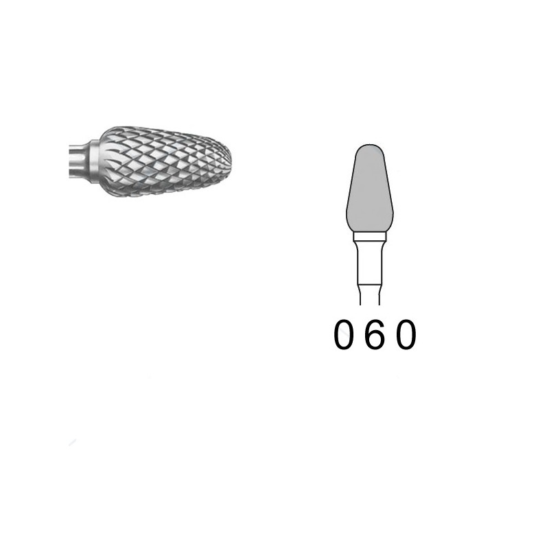 H351E.104.060 KOMET FRESA C. TUNGSTENO BELLOTA PIEZA DE MANO ø 060 - 1uds