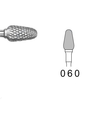 H351E.104.060 KOMET FRESA C. TUNGSTENO BELLOTA PIEZA DE MANO ø 060 - 1uds