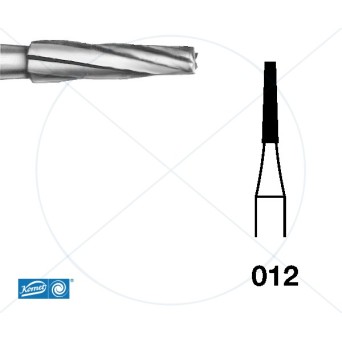 H23L.104.012 KOMET FRESA C. TUNGSTENO CONICA PIEZA DE MANO ø 012 - 5uds