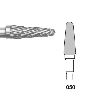 H79E.104.050 KOMET FRESA C. TUNGSTENO CONICA REDONDEADA PIEZA DE MANO ø 050 - 1uds