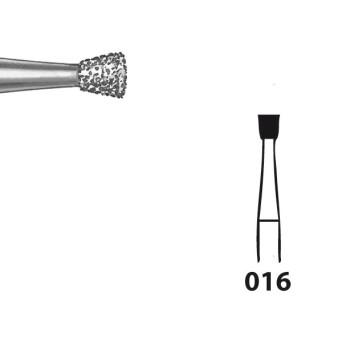 805.104.014 KOMET FRESA DIAMANTE CONO INVERTIDO PIEZA DE MANO ø 014 - 5uds
