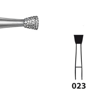 805.104.023 KOMET FRESA DIAMANTE CONO INVERTIDO PIEZA DE MANO ø 023 - 5uds