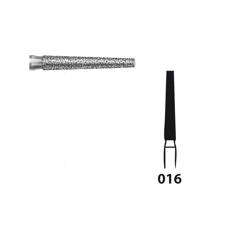 848.104.016 KOMET FRESA DIAMANTE CONICA PIEZA DE MANO ø 016 - 5uds