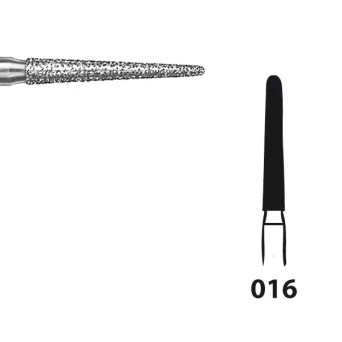 850.104.016 KOMET FRESA DIAMANTE CONICA REDONDEADA PIEZA DE MANO ø 016 - 5uds