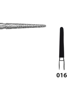 850.104.016 KOMET FRESA DIAMANTE CONICA REDONDEADA PIEZA DE MANO ø 016 - 5uds