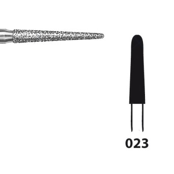 850.104.023 KOMET FRESA DIAMANTE CONICA REDONDEADA PIEZA DE MANO ø 023 - 5uds