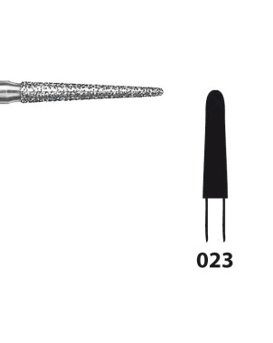 850.104.023 KOMET FRESA DIAMANTE CONICA REDONDEADA PIEZA DE MANO ø 023 - 5uds