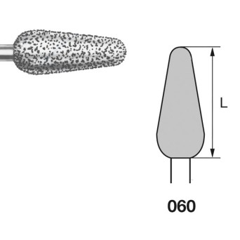 894.104.060 KOMET FRESA DIAMANTE BELLOTA PIEZA DE MANO ø 060 - 1uds