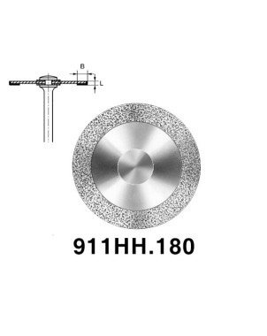 911HH.104.180 KOMET DISCO DIAMANTE REVESTIMIENTO CARA INF PIEZA DE MANO ø 180 - 1uds