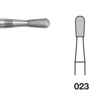 H77EF.104.023 KOMET FRESA C. TUNGSTENO PERA PIEZA DE MANO ø 023 - 1uds