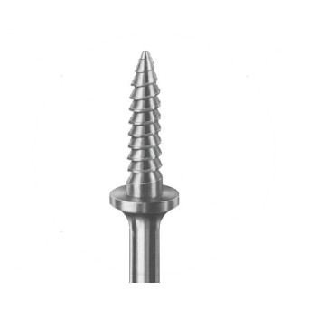 301L.104 KOMET MANDRIL ACERO INOXIDABLE TUERCA PIEZA DE MANO - 6uds