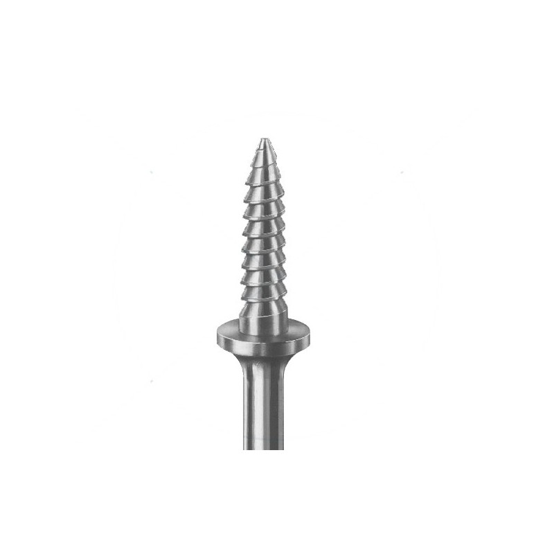 301L.104 KOMET MANDRIL ACERO INOXIDABLE TUERCA PIEZA DE MANO - 6uds